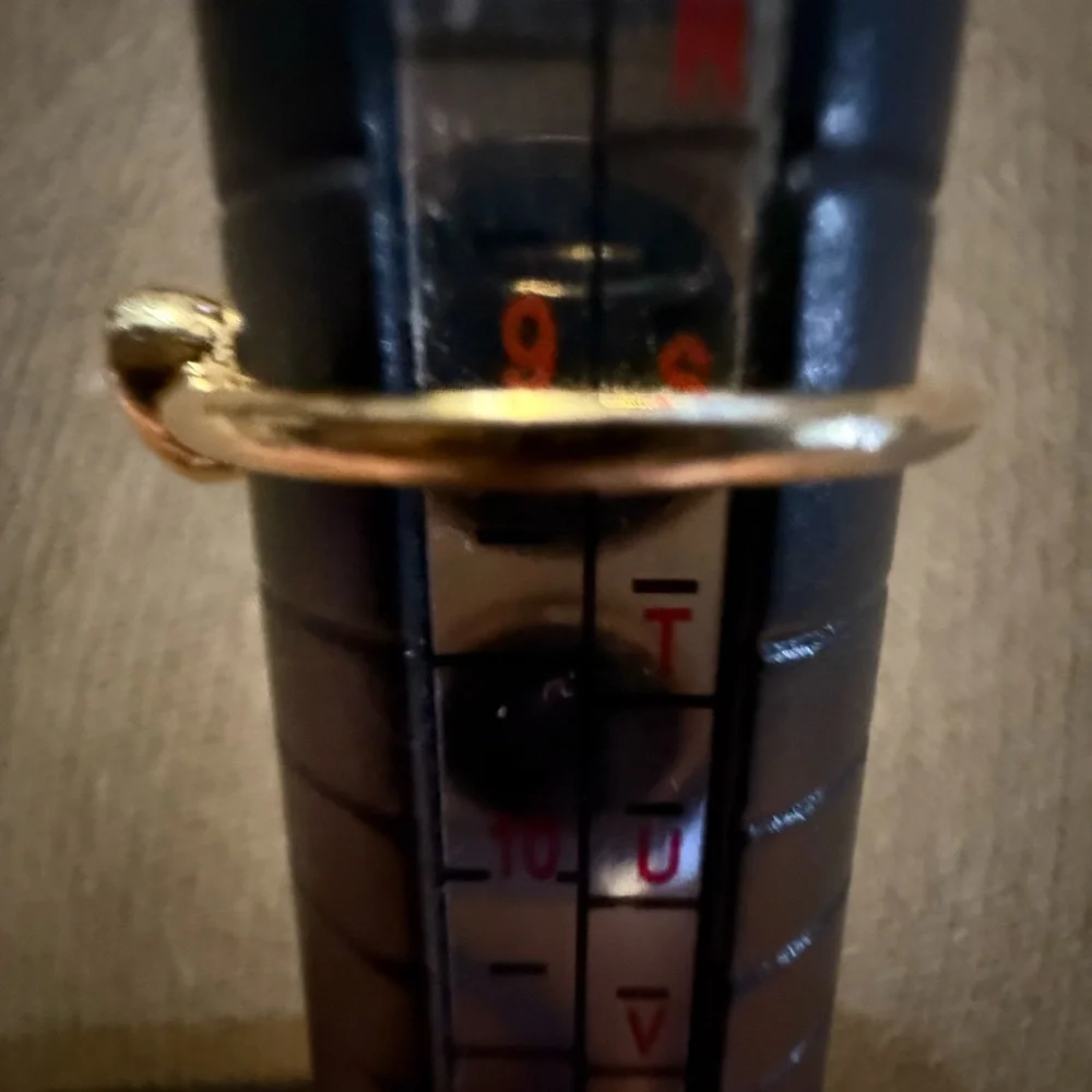 Pandora 18k over silver Cz Radiant heart ring - retired - Picture 5 of 7